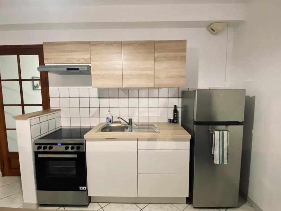 Appartement Au Centre-Ville Avec Cour Лангр Екстер'єр фото